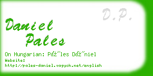 daniel pales business card